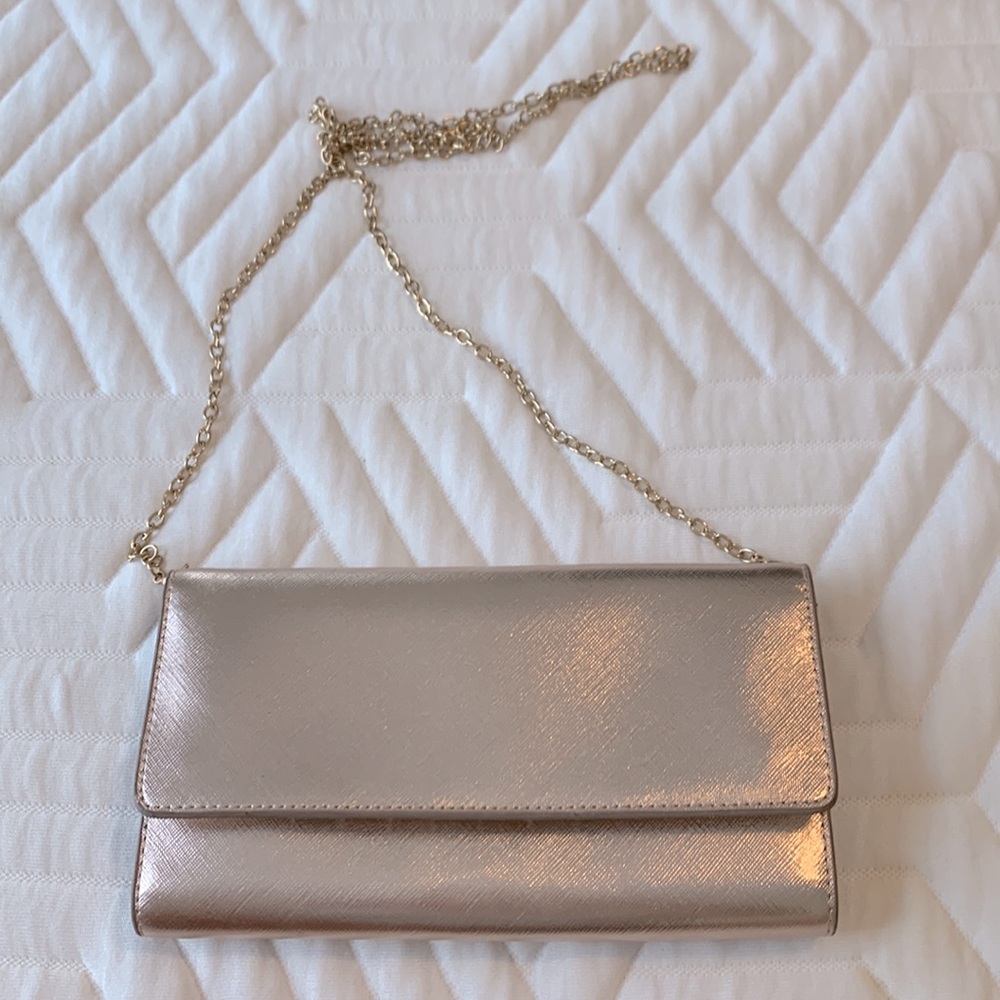 Rose gold crossbody